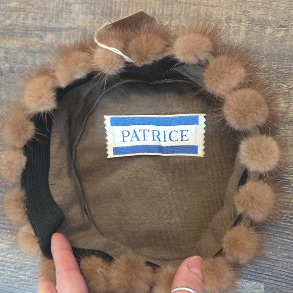 Fur Cloche Mink Hat Brown Really Soft Leather Real Fur main image 10